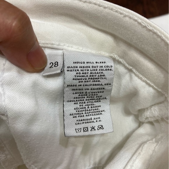 J BRAND “Maria” High Rise Skinny Jeans in White - Picture 5 of 16